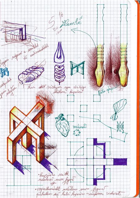 ballpoint and colour, spring 2023