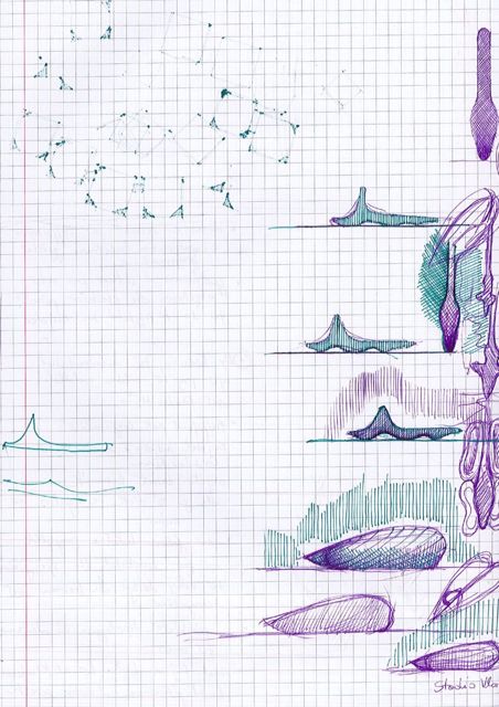 ballpoint and colour, spring 2023