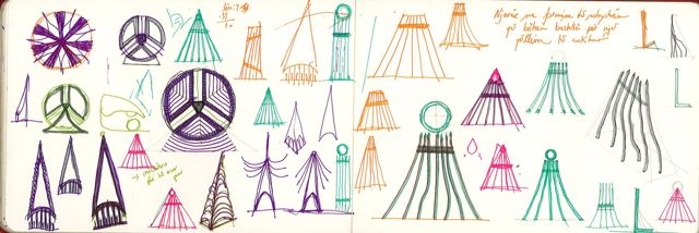 spires and cones